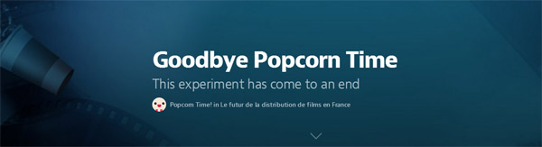 Popcorn Time servizio di streaming