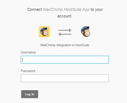 Mailchimp plugin Hootsuitet