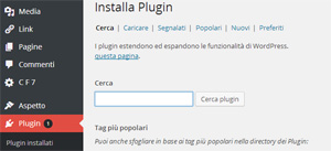 Installare Plugin WordPress