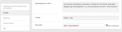 Pinterest Marketing con Immagini_verifica dominio