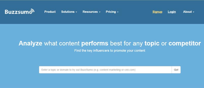 Buzzsumo ascoltare il buzz sui social