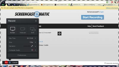 Come usare ScreenCast per promuoverti online 3 Come usare Screencast_capture