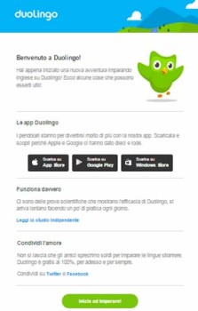 campagne email transazionali esempi_duolinguo