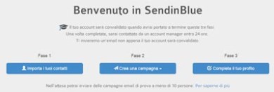 SendinBlu servizio di email marketing-iscrizione
