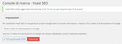 Ottimizzare sito con Plugin WordPress Yoast_verifica dominio