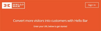 Software per convertire i visitatori_hello-bar