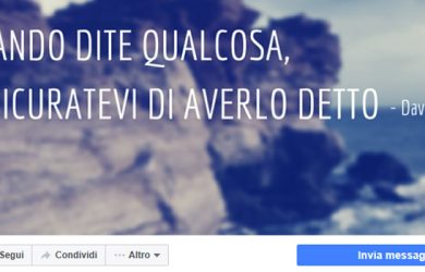 Tab page Facebook_ultime novità