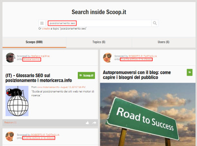 Scoop.it ottenere traffico nuovo blog_risultati