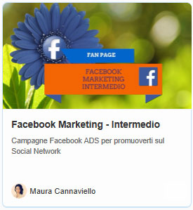 Facebook Marketing intermedio video corso per guadagnare cone le ADS