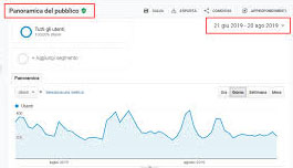 Analytics panoramica del pubblico 1