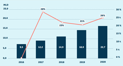 Ecommerce crescita 2020